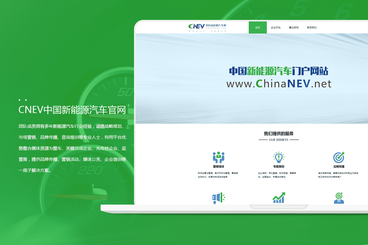 CNEV网站案例